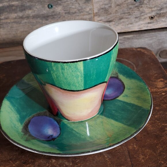 Tuscany by MISONO Cup & Saucer Set 1 of 2 - Picture 5 of 5